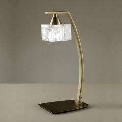 Настольная лампа декоративная Mantra Zen Antique Brass 1437