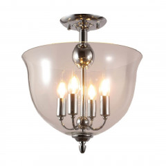 Накладной потолочный светильник Crystal Lux ATLAS PL4 CHROME