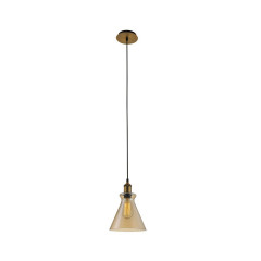 Потолочный подвесной светильник Crystal Lux CAMPANELLA SP1 AMBER