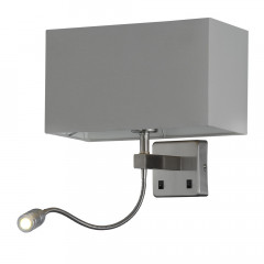 Накладной настенный светильник Crystal Lux JEWEL AP2 GREY