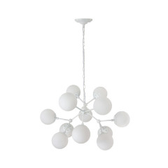 Потолочный подвесной светильник Crystal Lux MEDEA WHITE SP12