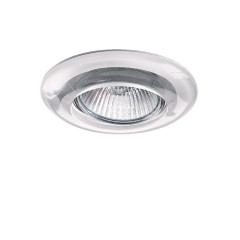 Светильник точечный встраиваемый декоративный с заменяемой ГЛН или LED лампой Lightstar Anello 011987
