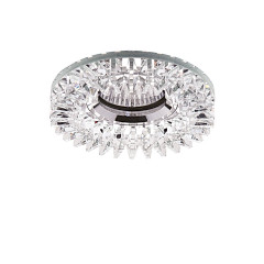 Светильник точечный встраиваемый декоративный с заменяемой ГЛН или LED лампой Lightstar Ingrano 030004