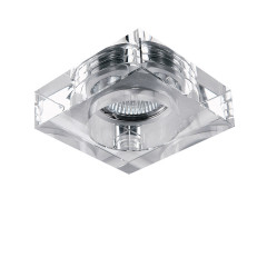 Светильник точечный встраиваемый декоративный с заменяемой ГЛН или LED лампой Lightstar Lui 011060