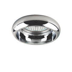 Светильник точечный встраиваемый декоративный с заменяемой ГЛН или LED лампой Lightstar Tondo 011601