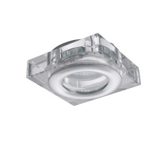 Светильник точечный встраиваемый декоративный с заменяемой ГЛН или LED лампой Lightstar Difesa-Mini 011827