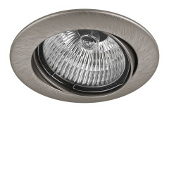 Светильник точечный встраиваемый декоративный с заменяемой ГЛН или LED лампой Lightstar Lega-hi-adj 031802