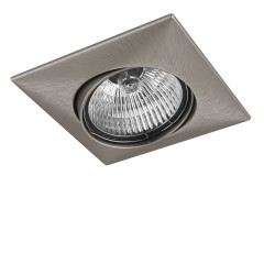 Светильник точечный встраиваемый декоративный с заменяемой ГЛН или LED лампой Lightstar Lega-qua 032704