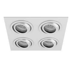 Светильник точечный встраиваемый декоративный с заменяемой ГЛН или LED лампой Lightstar Singo 011614