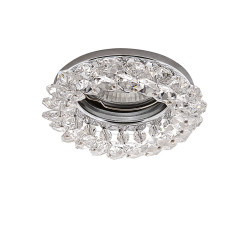 Светильник точечный встраиваемый декоративный с заменяемой ГЛН или LED лампой Lightstar Onora 030304