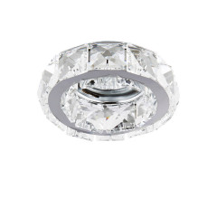 Светильник точечный встраиваемый декоративный с заменяемой ГЛН или LED лампой Lightstar Onda 032704