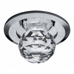 Светильник точечный встраиваемый декоративный со встроенными светодиодами Lightstar Astra 070114