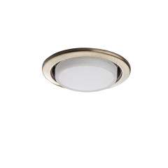 Светильник точечный встраиваемый декоративный с заменяемой КЛЛ или LED лампой Lightstar Tensio 212111