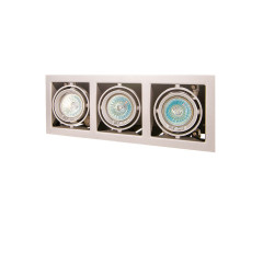 Светильник точечный встраиваемый декоративный с заменяемой ГЛН или LED лампой Lightstar Cardano 214037