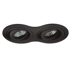 Светильник точечный встраиваемый декоративный с заменяемой ГЛН или LED лампой Lightstar Intero 16 214227