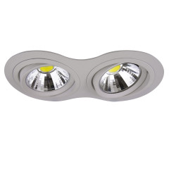 Светильник точечный встраиваемый декоративный с заменяемой ГЛН или LED лампой Lightstar Intero 11 214329