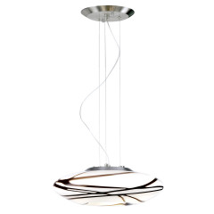 Люстра подвесная Lightstar 804131 Cioccolato, никель/белый