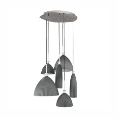 Подвес Lightstar 810161 Agola, хром/серый