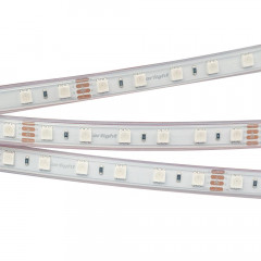 Светодиодная лента Arlight 010366 RTW 2-5000P 24V RGB 2X (5060, 300 LED, LUX), 5 метров