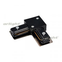 Коннектор угловой Arlight 024042 LGD-2TR-CON-L-BK (C)