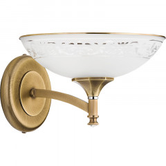 Накладной настенный светильник KUTEK Decor Swarovski DEC-K-1 (P) SW