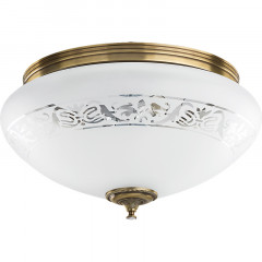 Накладной потолочный светильник KUTEK Decor Swarovski DEC-PLM-3 (P) SW