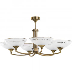 Потолочный подвесной светильник KUTEK Decor Swarovski DEC-ZW-6 (P) SW