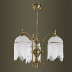 Потолочный подвесной светильник KUTEK Palermo Swarovski PAL-ZW-3 (P) SWAR