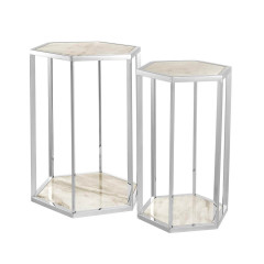 Приставные столы 2 шт Eichholtz Taro 111328