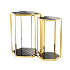 Приставной стол 2 шт Eichholtz Taro 111500