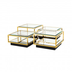 Журнальный стол 4 шт Eichholtz Tortona 111415