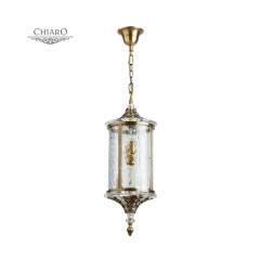 Уличный потолочный подвесной светильник CHIARO Мидос 802011104