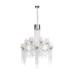 Подвесная люстра CHIARO Лотос в водопаде 625010228