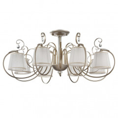 Люстра на штанге Freya Simone FR2020-CL-08-BG