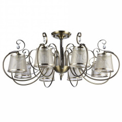 Люстра на штанге Freya Simone FR2020-CL-08-BZ