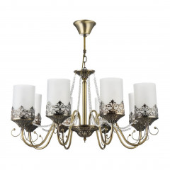 Подвесная люстра Freya Sherborne FR2563-PL-08-BZ