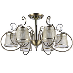 Люстра на штанге Freya Simone FR2020-PL-06-BZ