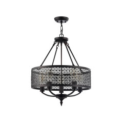 Подвесной светильник Freya Conte FR4166-PL-05C-BL