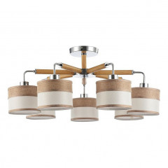 Люстра на штанге Freya Helen FR5329-PL-07-CH