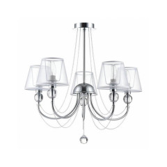 Люстра на штанге Freya Beverly FR5661-PL-05-CH