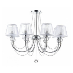 Люстра на штанге Freya Beverly FR5661-PL-08-CH