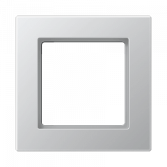 Рамка JUNG A creation алюминий - 1 пост