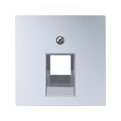 INTERNET-розетка 1ая алюминий экранированная