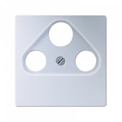 TV-FM-SAT-розетка алюминий для систем приема спутникового эфирного и кабельного вещания