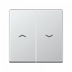 Выключатель алюминий для управления жалюзи с блокировкой одновременного нажатия