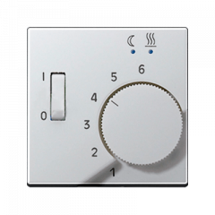 Терморегулятор для ТЕПЛОГО ПОЛа алюминий 10А, 250V~ с датчиком 4 м