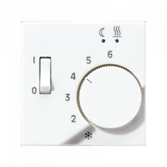 Терморегулятор для ТЕПЛОГО ПОЛа белый 10А, 250V с датчиком 4 м