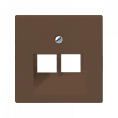 TF-розетка 2-ая мокко
