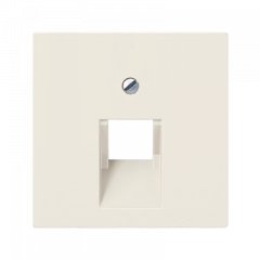 INTERNET-розетка 1ая слоновая кость экранированная