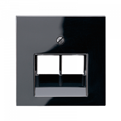 TF-розетка 2-ая черная